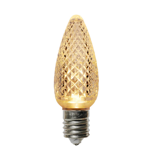 C9 Faceted Bulb Warm White (25 Pack)